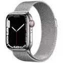 Apple Apple Watch 7 Cellular 45Mm (Srebrny Z Bransoletą Mediolańską W 