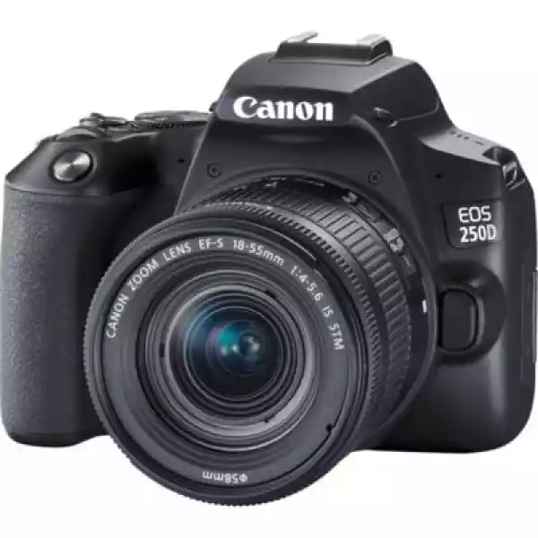 Aparat Canon Eos 250D + Obiektyw Ef-S 18-55Mm F/4-5.6 Is Stm