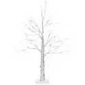 Drzewko Lampka 60 Cm Imitacja Brzozy Ze Światełkami Led