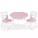 Zestaw Mebli Dla Dzieci Stół  I 2 Krzesła