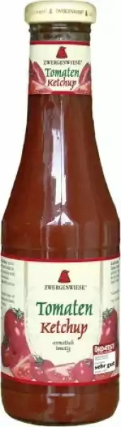 Ketchup Pikantny Bezglutenowy Bio 500 Ml - Zwergenwiese