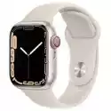 Apple Apple Watch 7 Cellular 45Mm (Księżycowa Poświata Z Opaską Sporto