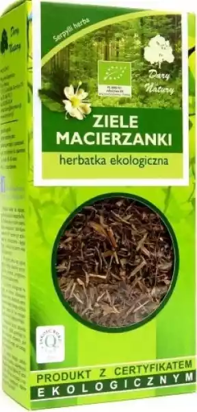 Herbatka Z Ziela Macierzanki Bio 25 G - Dary Natury