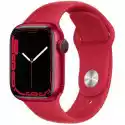 Apple Apple Watch 7 Cellular 45Mm (Czerwony Z Opaską Sportową W Kolorz