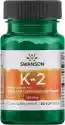 Swanson Health Products Witamina K2 Mk7 K2Mk-7 100Mcg Vitamin K2 -7 From Natto 30 Kapsuł
