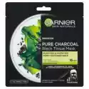 Garnier Garnier Pure Charcoal Black Tissue Mask Oczyszczająca Maska Na T