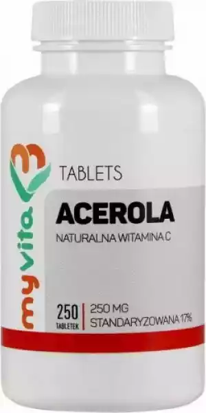 Acerola Naturalna Witamina C 250Mg 250 Tabletek Myvita