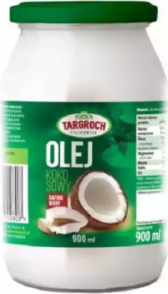 Olej Kokosowy Rafinowany 900G Targroch