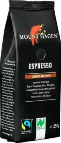 Kawa Ziarnista Espresso Fair Trade Bio 250 G - Mount Hagen