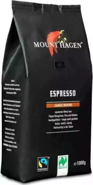 Kawa Ziarnista Espresso Fair Trade Bio 1 Kg - Mount Hagen