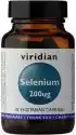Viridian Selen Selenium 200Ug 30 Kapsułek Viridian