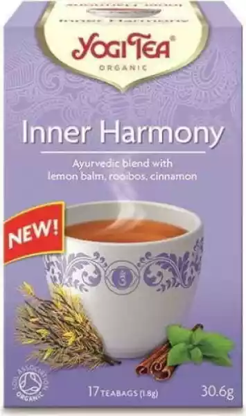 Herbatka Bio Wewnętrzna Harmonia (17 X 1,8 G) 30,6 G - Yogi Tea