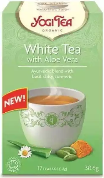 Herbata Biała Z Aloesem Bio (17 X 1,8 G) 30,6 G - Yogi Tea