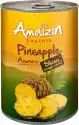Amaizin Ananas Plastry W Soku Własnym (Puszka) Bio 400 G - Amaizin