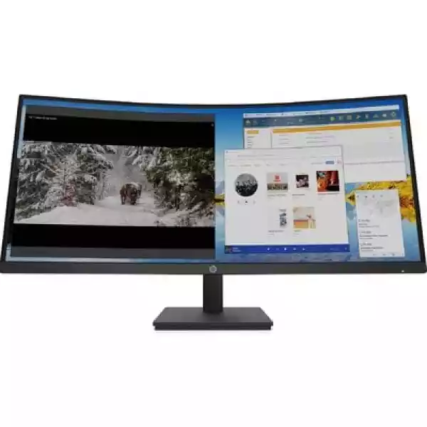 Monitor Hp M34D 34 3440X1440Px 100Hz Curved