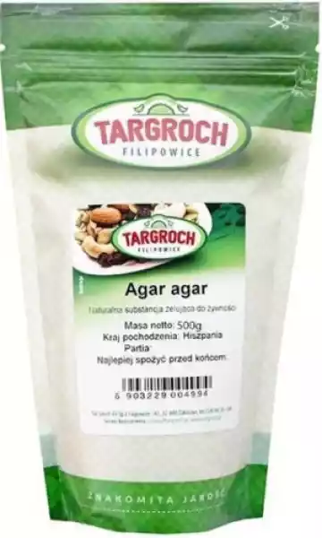 Agar - Agar Substancja Żelująca 500G Targroch