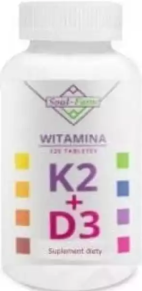 Witamina K2Mk7+D3 120 Tabletek - Soul Farm
