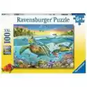 Ravensburger  Puzzle Xxl 100 El. Żółwie Morskie Ravensburger