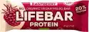 Lifefood Baton Malinowy Proteinowy Z Białkiem Ryżowym Bio 47 G - Lifefood