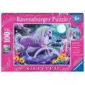 Ravensburger  Puzzle Xxl 100 El. Brokatowy Jednorożec Ravensburger