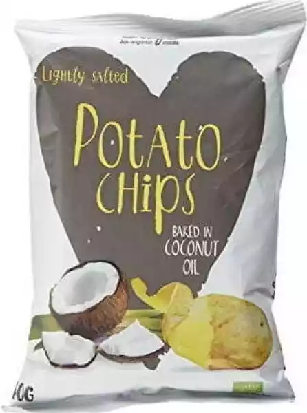 Chipsy Ziemniaczane Pieczone Na Oleju Kokosowym Bio 100 G - Traf