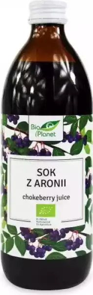 Sok Z Aronii Bio 500 Ml - Bio Planet