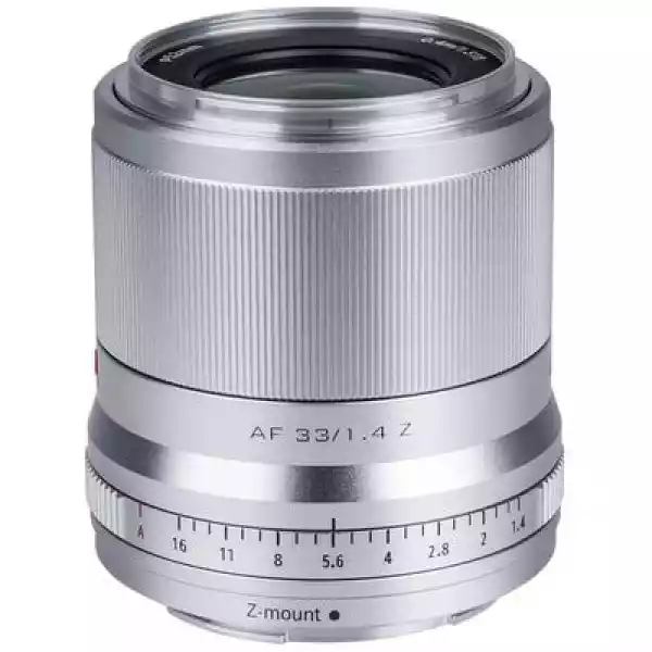 Obiektyw Viltrox Af 33Mm F/1.4 Nikon Z Srebrny