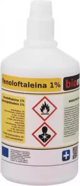 Fenoloftaleina R-R 1% Wskaźnik Ph 100Ml Biomus