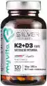 Witamina K2 K-2 + D3 D-3 2000Iu 120 Kapsułek Myvita Silver Pure
