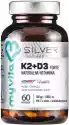 Witamina K2 K-2 + D3 D-3 2000Iu 60 Kapsułek Myvita Silver Pure