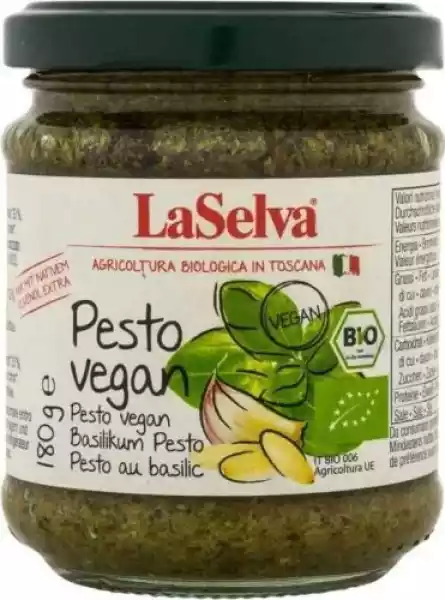 Pesto Vegan Bio 180 G Laselva