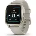 Garmin Smartwatch Garmin Venu Sq 2 Music Kremowo-Złoty