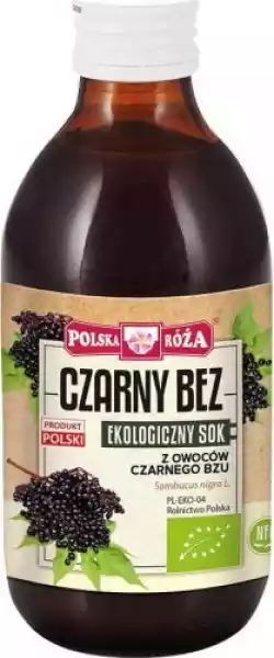 Sok Z Owoców Czarnego Bzu Bio 250 Ml Polska Roża