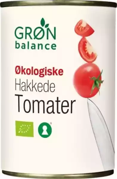 Pomidory Krojone Bez Skóry Bio 400 G - Gron Balance
