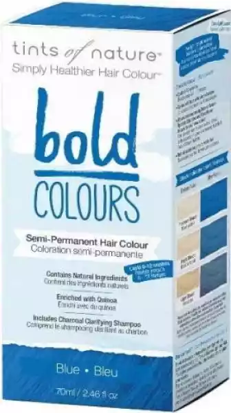 Półtrwała Farba Do Włosów Tints Of Nature Bold Colours - Niebies