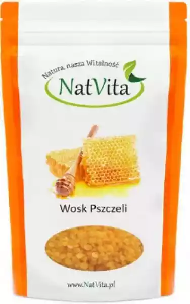 Wosk Pszczeli Naturalny Pastylki 100 G Natvita