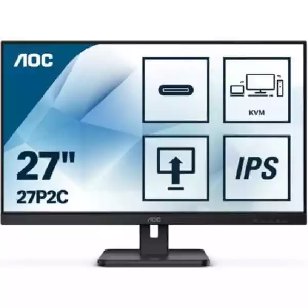 Monitor Aoc 27P2C 27 1920X1080Px Ips 4 Ms
