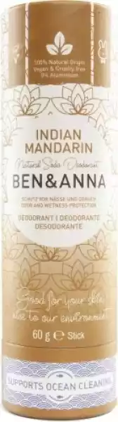 Dezodorant W Sztyfcie Na Bazie Sody Indian Mandarine 60 G - Ben&