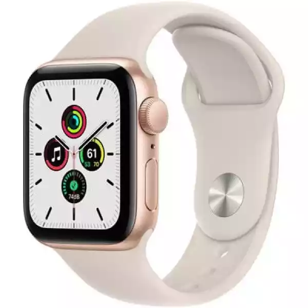 Apple Watch Se 40Mm (Złoty Z Opaską Sportową W Kolorze Księżycow