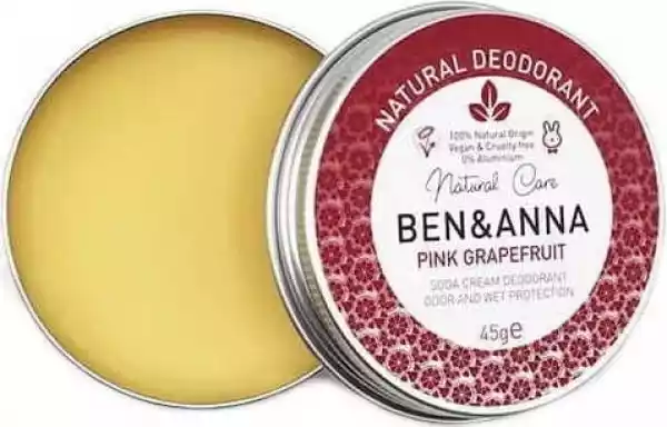 Dezodorant W Kremie Pink Grapefruit 45 G - Ben&anna