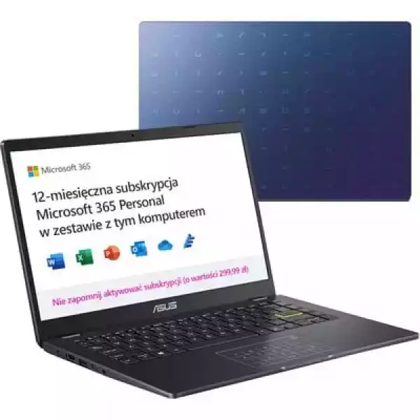 Laptop Asus Vivobook Go E410Ma-Ek1292Ws 14 Celeron N4020 4Gb Ram