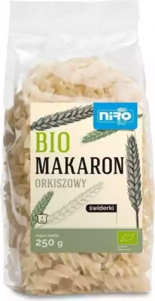 Makaron (Orkiszowy) Świderki Bio 250 G - Niro