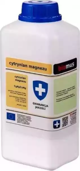 Cytrynian Magnezu 500G Biomus