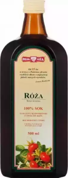 Sok 100% Róży 500Ml Polska Róża