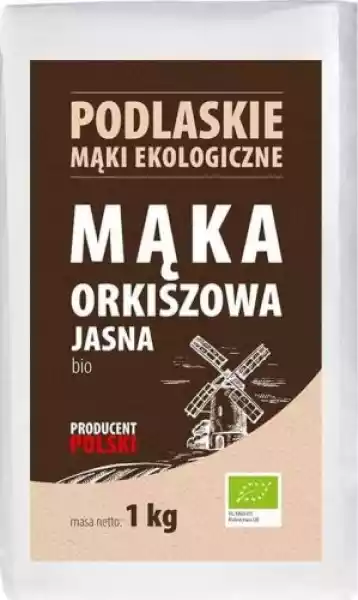 Mąka Orkiszowa Jasna 1Kg Eko Typ 500 - Podlaskie Mąki Ekologiczn