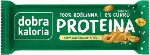 Baton Proteinowy Masło Orzechowe Z Solą 45G Dobra Kaloria