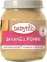 Babybio Deser Banan-Jabłko Od 4 Miesiąca Bezglutenowy Bio 130 G Babybio
