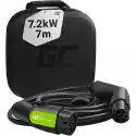 Kabel Do Ładowania Samochodu Elektrycznego Green Cell Gc Ev10 Gn
