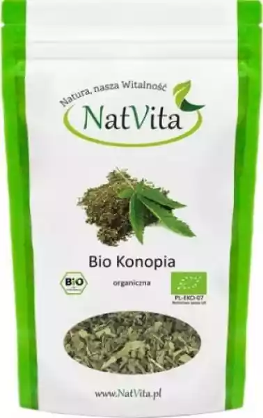 Herbata Konopna Liście Pocięte Bio 100G Natvita