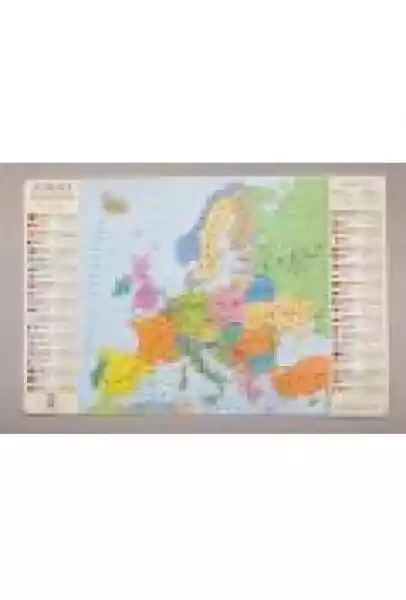 Podkładka Mapa Polityczna Europy